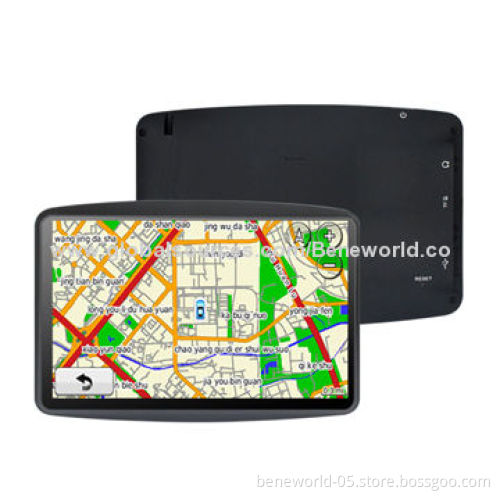 Private housing 5-inch Mstar GPS with 128MB DDR3, 4GB NAND Flash